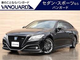 トヨタ クラウン ハイブリッド 2.5 RS アドバンス ムーンルーフ　モデリスタエアロ　黒革シー
