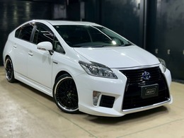 トヨタ プリウス 1.8 S エイムゲンフルエアロ 車高調 LEDテール 大