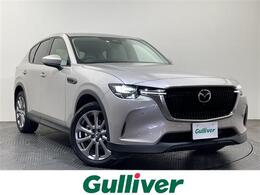 マツダ CX-60 2.5 25S エクスクルーシブ モード プラチナクォーツ/純正12.3型ナビ/全方位カ