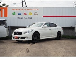 日産 フーガ 3.7 370GT FOUR Aパッケージ 4WD 純正ナビTV　S＆Bカメラ　半革　キセノン