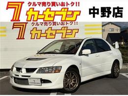 三菱 ランサーエボリューション 2.0 GSR VIII 4WD ワンオーナータイベル交換済　レカロシート
