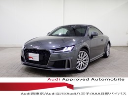 アウディ TT クーペ 40 TFSI Sラインパッケージ 1オナ追従アルカン革マトリLED後カメTV