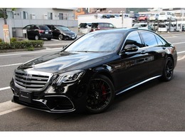 メルセデスAMG Sクラス S63 4マチック プラス ロング 4WD ダイナミックPKG 黒革 HUD SR ナイトビュー