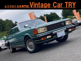 日産 グロリア 280Eブロアム L28・レザートップ・ワイヤーホイール