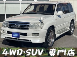 トヨタ ランドクルーザー100 4.7 VXリミテッド 4WD 1ナン 記録簿 ガナドールマフラー ヒッチ付