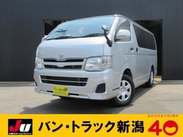 トヨタ ハイエースバン 3.0 DX ロング ディーゼルターボ 4WD ナビ/bluetoothオーディオ/ETC