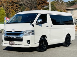 トヨタ ハイエース 2.7 GL ロング ミドルルーフ 4WD ワンオーナー モデリスタ ナビ 後席モニタ-