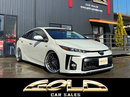 トヨタ プリウスPHV 1.8 S セーフティ プラス GRバンパーTRDスポイラー車高調　ナビ