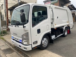 いすゞ エルフ 2tプレスパッカー 4.2m3塵芥車 新明和製 助手席スライドドア TKG-NMR85AN