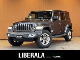 ジープ ラングラー アンリミテッド サハラ 3.6L 4WD 純正ナビ バック・フロントカメラ CarPlay