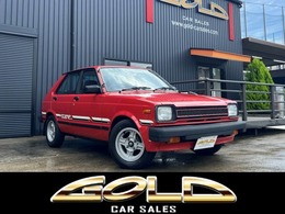 トヨタ スターレット S KP61純正5速MTAftermarketAWローダウン