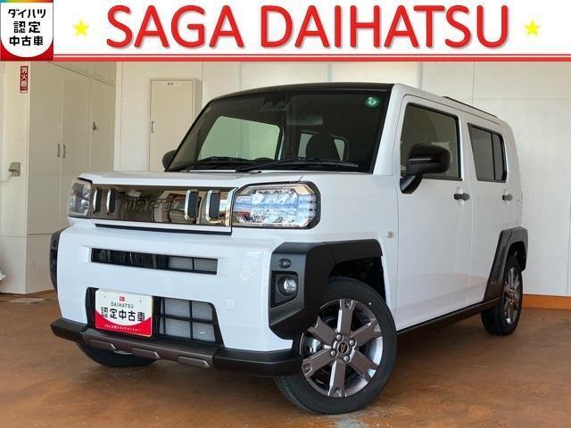 ご覧頂きありがとうございます！（＾＾）！　令和5年式「ダイハツ　タフト　G　ダーククロムベンチャー」入庫いたしました！