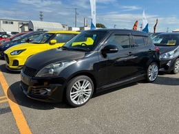 スズキ スイフト 1.6 スポーツ 社外アルミ　革巻きステアリング　プッシュ