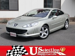 プジョー クーペ407 2.9 /HDDナビ/CD/Mサーバ-/黒革/アルミ/ETC