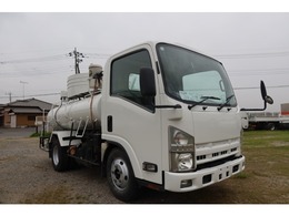 いすゞ エルフ バキューム車　積載3000Kg モリタ製3000L