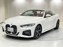 BMW 4シリーズカブリオレ 420i Mスポーツ 赤レザー ACC 駐車支援 LED