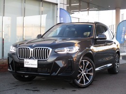 BMW X3 xドライブ20d Mスポーツ ディーゼルターボ 4WD 20AW ACC 本革　純正TV　デモカー