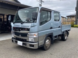 三菱ふそう キャンター 3.0 ダブルキャブ 全低床 ディーゼルターボ ETC TV ナビ キーレス エアコン