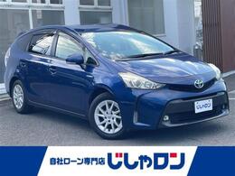 トヨタ プリウスα 1.8 S 後席モニタ 純正ナビ バックカメラ ETC