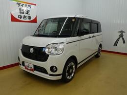 ダイハツ ムーヴキャンバス 660 G ブラックアクセントVS SAIII 純正ナビ　パノラマモニター　オートライト