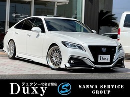トヨタ クラウン ハイブリッド 2.5 RS アドバンス モデリスタフルエアロ　WORK20インチアルミ
