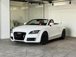 アウディ TTロードスター 2.0 TFSI クワトロ 4WD 正規D車 レッドレザー 電動オープン