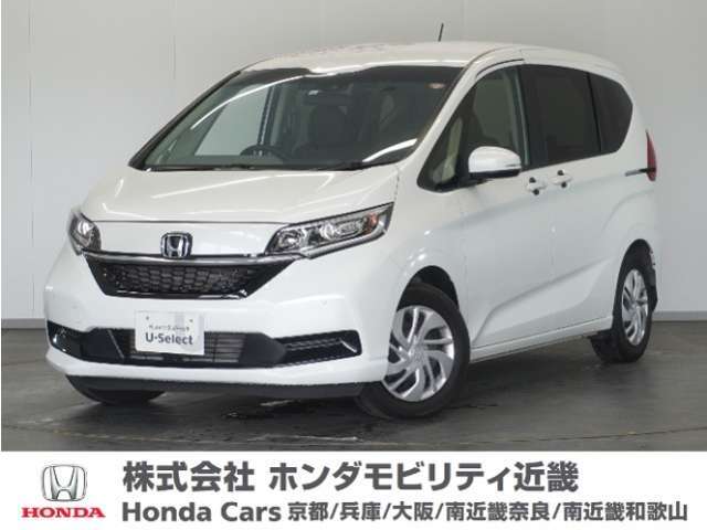 フリード＋の詳細≫　令和5年式　車検受渡し　走行19873km　タイプ『　Gホンダセンシング　』ボディカラー『プラチナホワイトパール』　純正Gathersナビ（VXM-235CI）