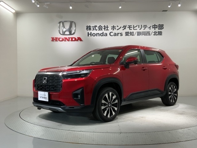 全国納車可 第三者機関証明書付 H SENSING 新車保証 試乗車 ナビLXM-245ZFEI TV Rカメラ BTオ-ディオ ETC LEDライト VSA クルコン アルミ装備のWR-V Z入庫！
