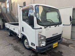 いすゞ エルフ MT5　2トン　ロングヒラボディ MT5　2トン　ロング　荷台板張　荷台塗装済