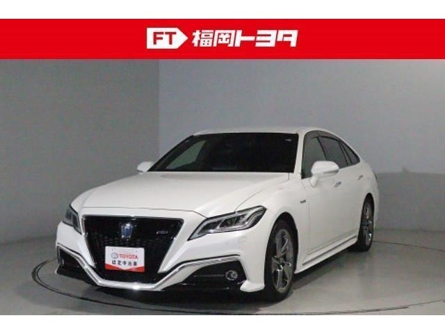 ワンオーナー車、ナビ、ドライブレコーダー、100V電源、衝突被害軽減システムが付いた安心なクラウンHEV！