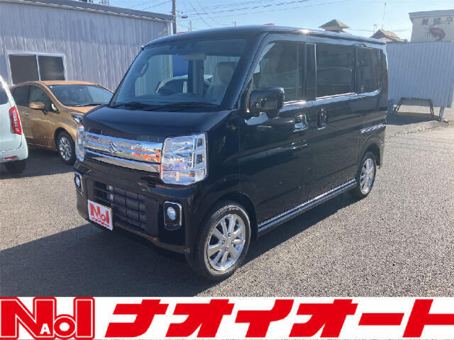 スズキ エブリイワゴン 660 PZターボ 2023年 39キロ (茨城県 スズキ エブリイワゴン 660 PZターボ 2023年 39キロ (茨城県