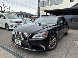 レクサス LSハイブリッド 600h バージョンL 4WD サンルーフ　212ブラック