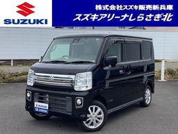 スズキ エブリイワゴン 660 PZターボ 社外ナビ　左側パワスラ　標準ルーフ