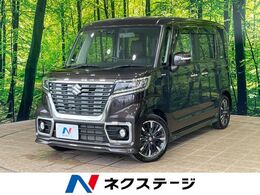 スズキ スペーシア 660 カスタム ハイブリッド XSターボ 1年保証付　純正ナビ　両側電動スライド