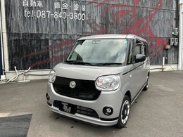 ダイハツ ムーヴキャンバス 660 X ブラックアクセント リミテッド SAIII 純正ナビTV 全周囲 衝突軽減 両側電動スラ