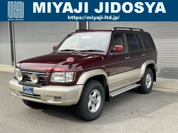 いすゞ ビッグホーン 3.5 プレジール ロング 4WD 背面タイヤ　フォグ　新品タイヤ