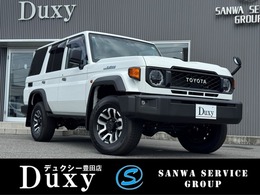トヨタ ランドクルーザー70 2.8 AX ディーゼルターボ 4WD 即 納 カロッツェリアナビ 丸目LEDヘッド E