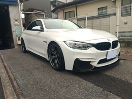 BMW M4クーペ M DCT ドライブロジック BBS20インチ/アクラボM/KW車高調/ガレージ