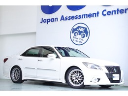 トヨタ クラウンアスリート ハイブリッド 2.5 S TRDエアロ・BBS18inc・ローダウン