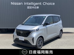 日産 サクラ X 当社試乗車UP　ワイドメモリーナビ