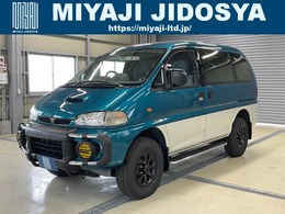 三菱 デリカスペースギア 2.8 ジャスパー ハイルーフ ディーゼルターボ 4WD ディーゼル　4WD　フォグ　同色全塗装