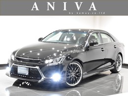 トヨタ マークX 2.5 250G リラックスセレクション G's仕様エアロ/新品20AW/黒レザーS/1オナ