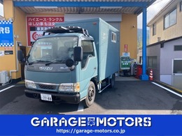 いすゞ エルフバン アルミバン 荷室加工　4WD