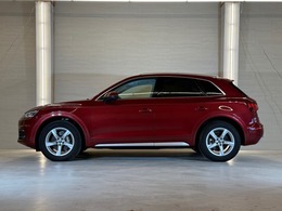 アウディ Q5 2.0 TFSI クワトロ　スポーツ ブラウンパーシャルレザー　 純正TV Bカメ