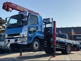 三菱ふそう ファイター ハイジャッキ　増トン　ユニック4段 ラジコン　ベッド付　メッキパーツ