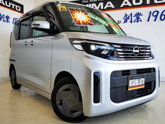 ハイブリッド軽カー　両側パワスラ　9型でかナビ　全方位カメラ　ドラレコ　マットバイザー付　メーカー新車保証切替も含まれます　支払い総額で乗れます