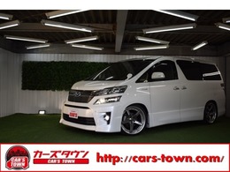 トヨタ ヴェルファイアハイブリッド 2.4 ZR 4WD BLITZ車高調/VERZ20インチAW/純正8型ナビ
