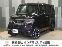 ホンダ N-BOX カスタム 660 G L ターボ ホンダセンシング ワンオーナー車　メモリーナビ　ETC　リア