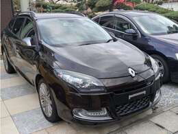 ルノー メガーヌ GTライン ルーフレール ETC ドラレコ 