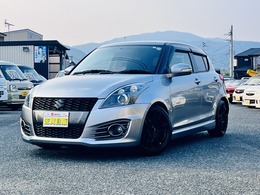 スズキ スイフト 1.6 スポーツ 車高調・RAYS17インチアルミ・社外マフラー